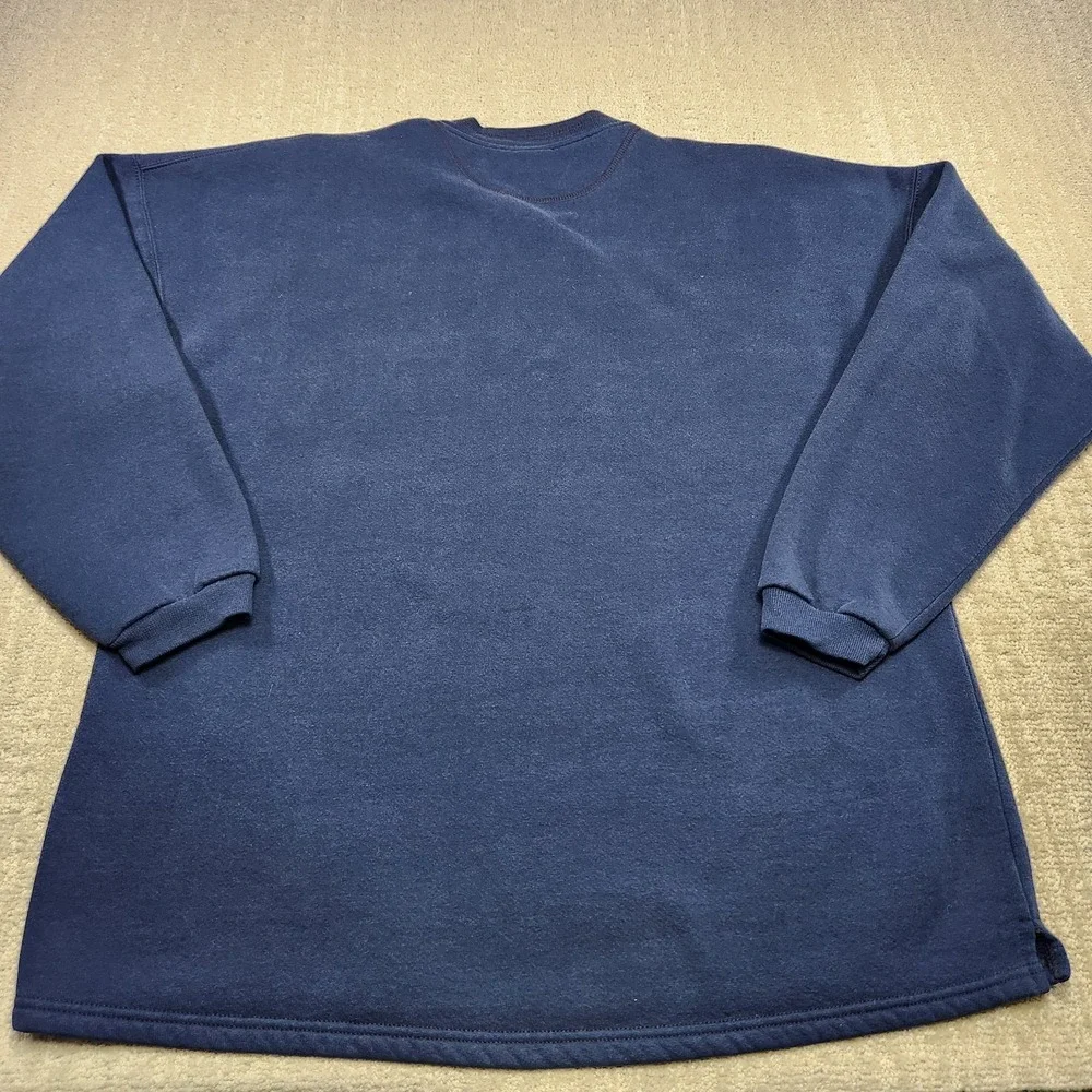 Vintage Russell Athletic Sweatshirt Men XL Henely Fleece Pullover USA‎ Made 90s